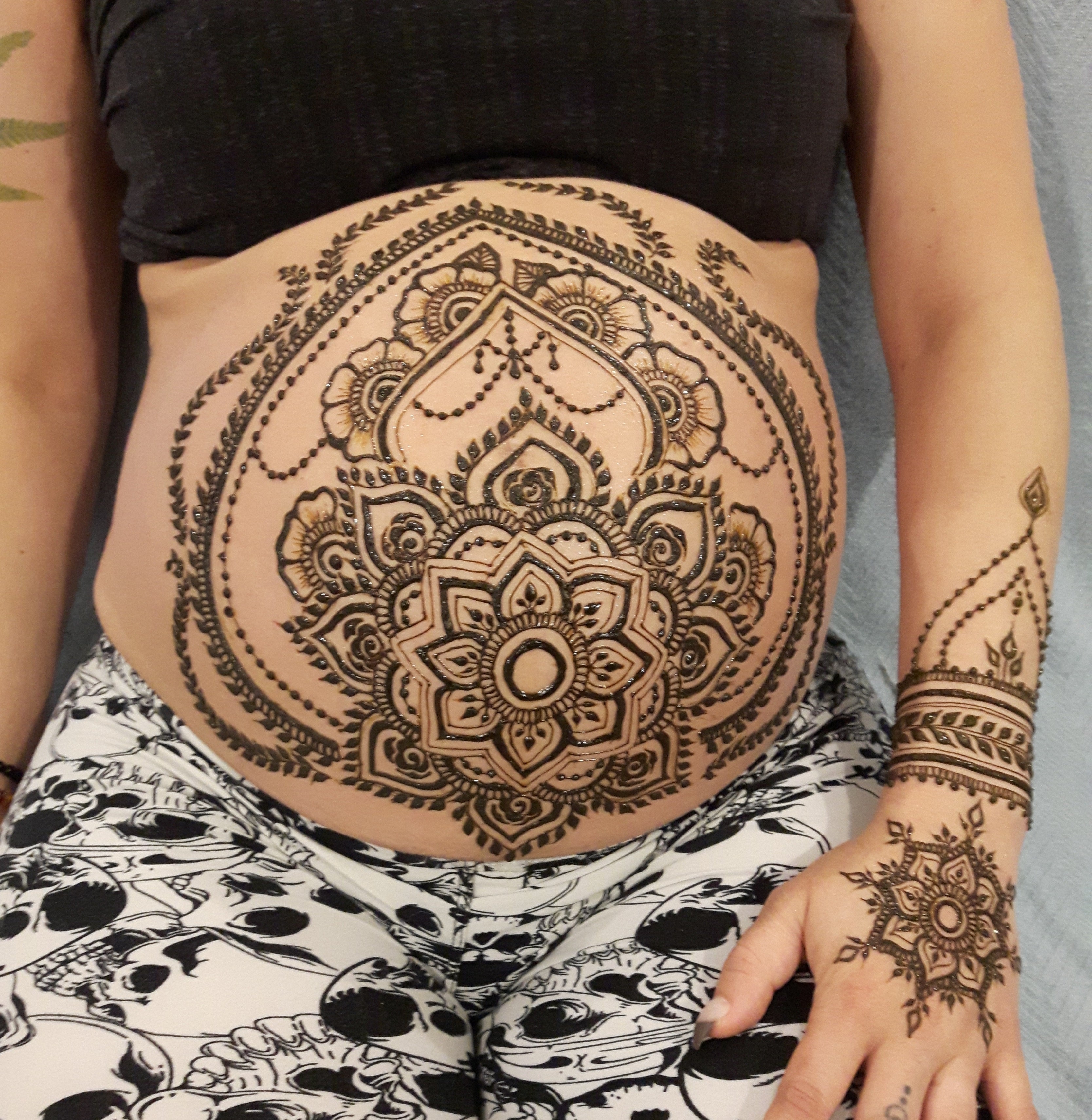 Henna Tattoo For Pregnant Bellies Bronctattooaus henna-tattoo-for-pregnant-bellies-bronctattooaus