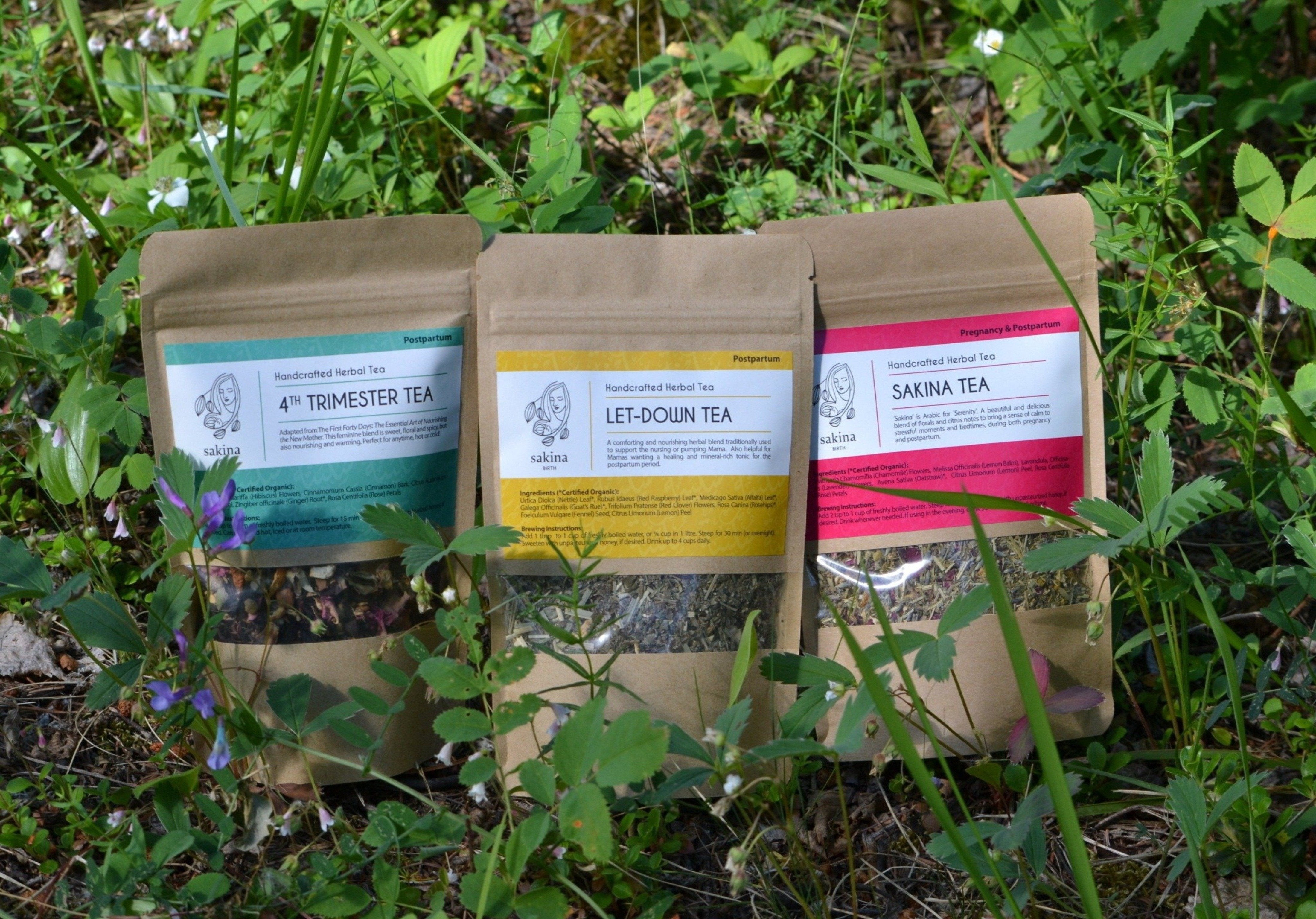 3 Tea Combo - Sakina Botanicals