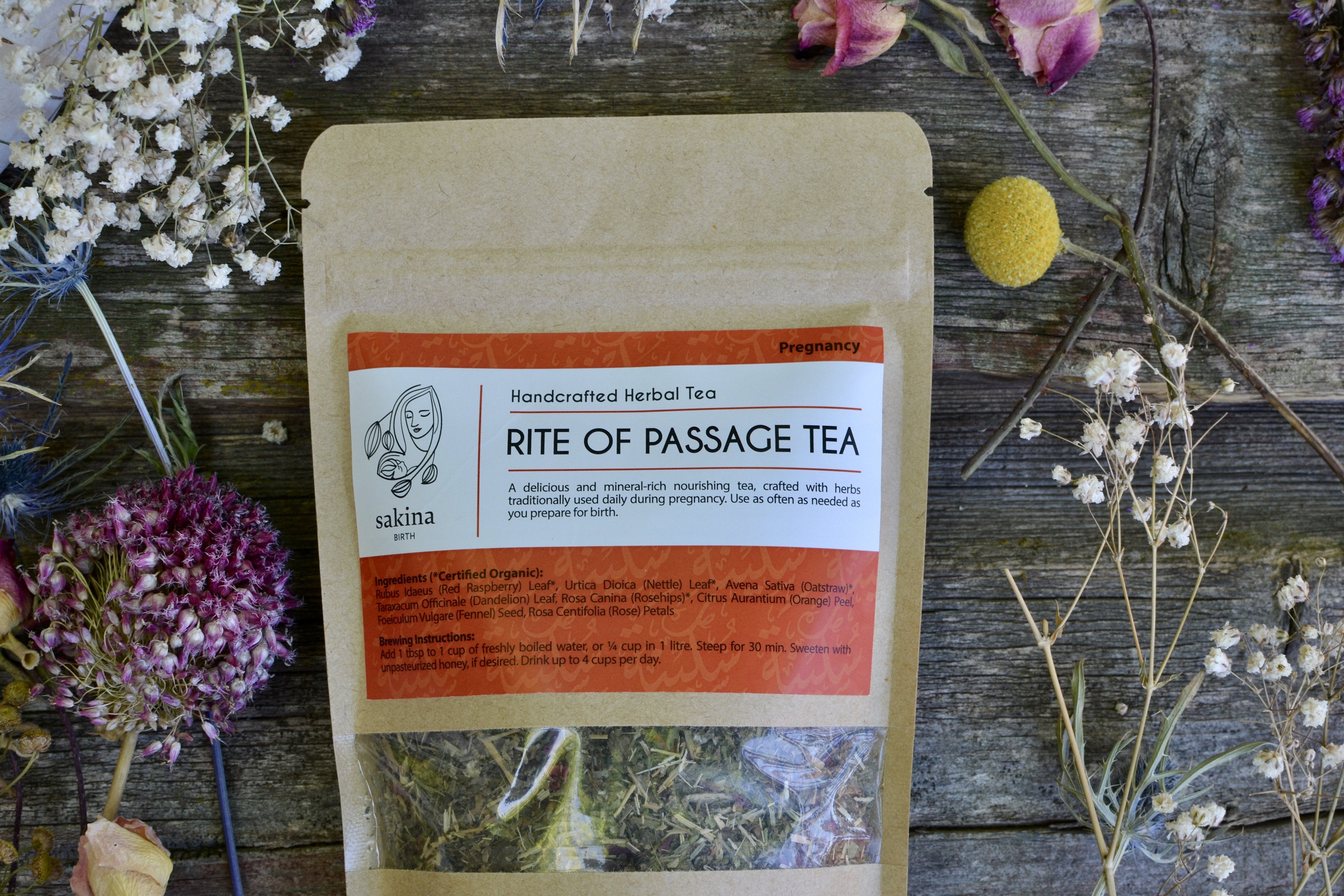 Rite of Passage Tea - Sakina Botanicals